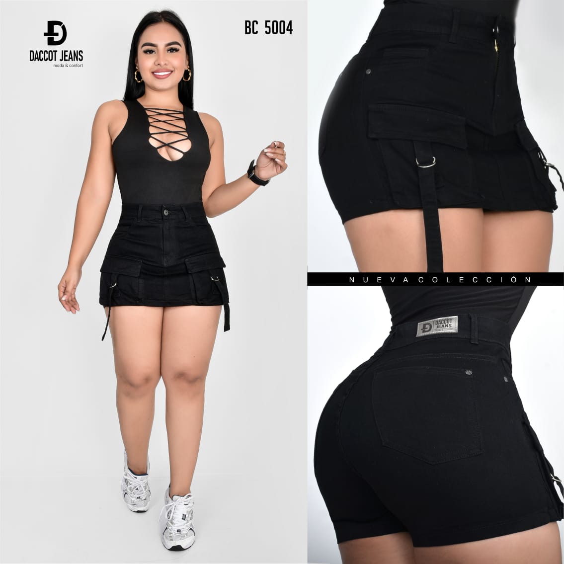 FALDA SHORT STRETCH REF BC-5004