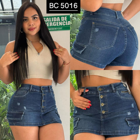 FALDA SHORT STRETCH REF BC-5016